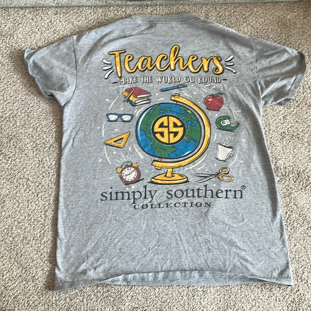 Girls small simply southern t-shirt